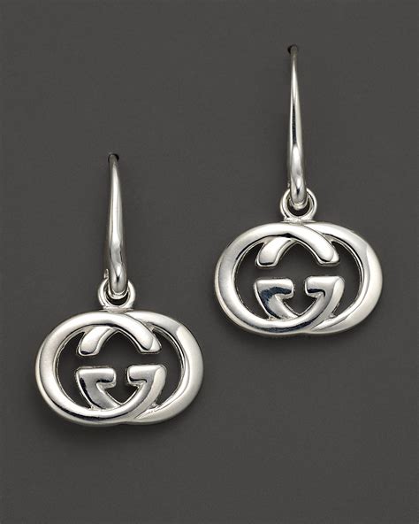 women gucci earring|Gucci silver earrings for women.